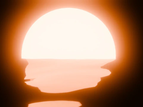Sunset Animation Loop 3D Model