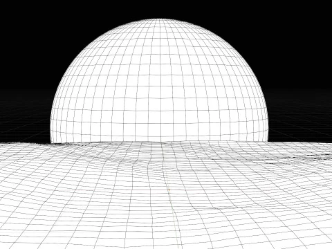 Sunset Animation Loop 3D Model