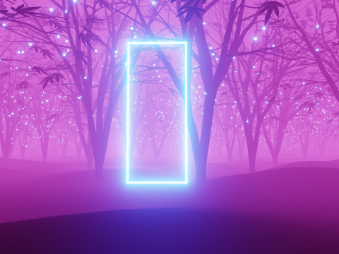 Stylized Forest Animation Modèle 3D