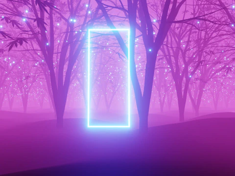 Stylized Forest Animation 3D Model