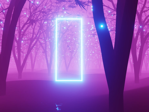 Stylized Forest Animation Modèle 3D