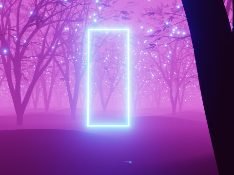 Stylized Forest Animation Modèle 3D