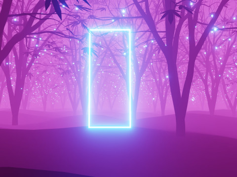 Stylized Forest Animation Modèle 3D