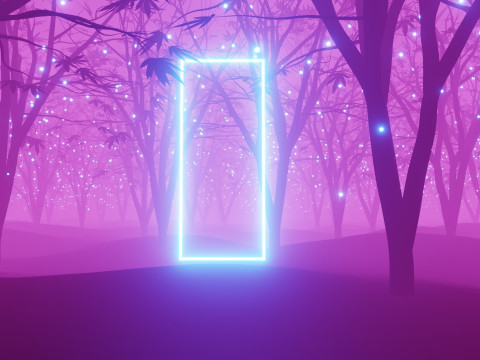 Stylized Forest Animation Modèle 3D