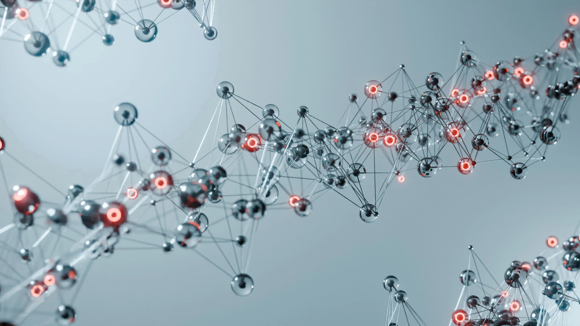 Organic Plexus Animation 3D Model .c4d .max .obj .3ds .fbx .stl .blend 