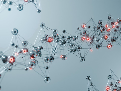 Organic Plexus Animation 3D 模型