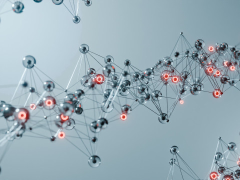 Organic Plexus Animation 3D 模型