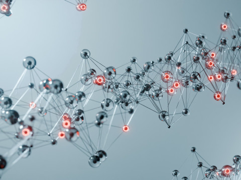 Organic Plexus Animation 3D 模型