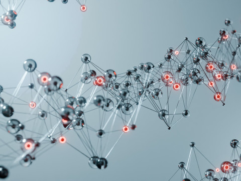 Organic Plexus Animation 3D 模型
