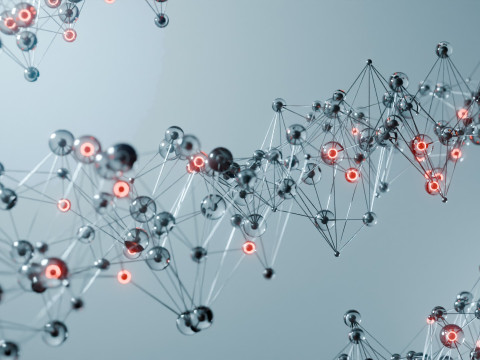 Organic Plexus Animation 3D 模型
