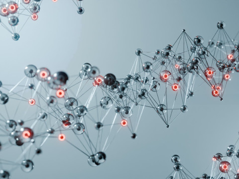 Organic Plexus Animation 3D 模型