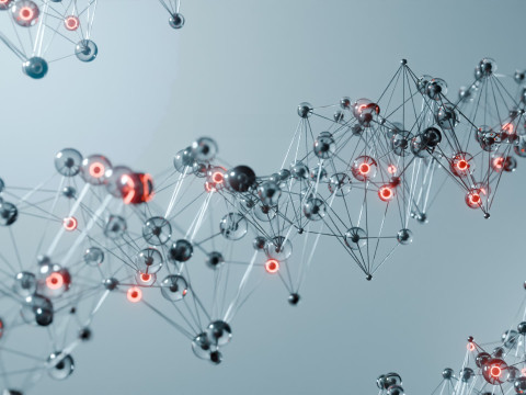 Organic Plexus Animation 3D 模型