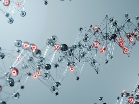Organic Plexus Animation 3D 模型