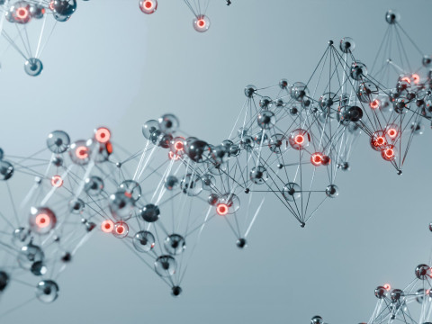 Organic Plexus Animation 3D 模型