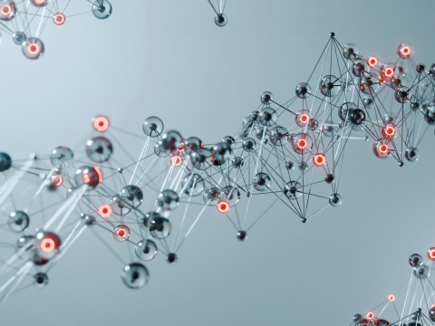 Organic Plexus Animation 3D 模型