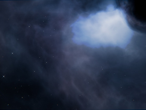 Wormhole Animation Model 3D