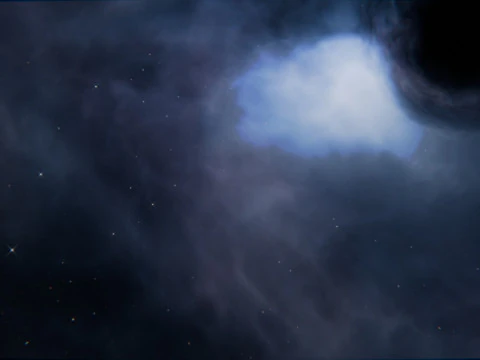 Wormhole Animation 3D Model