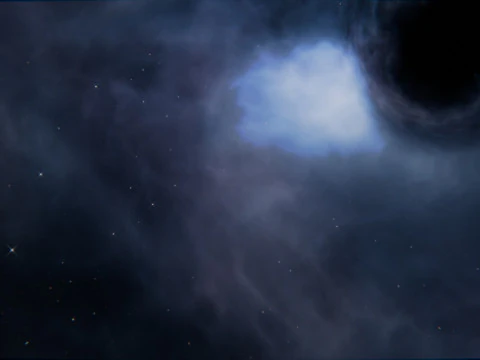 Wormhole Animation 3D Model