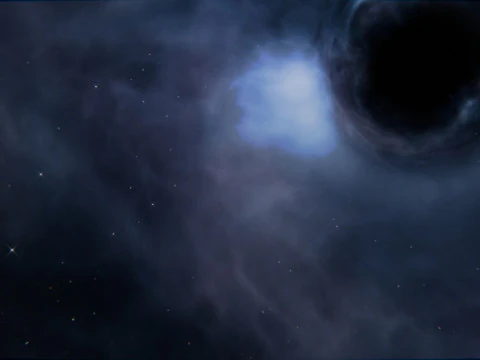 Wormhole Animation 3D Model