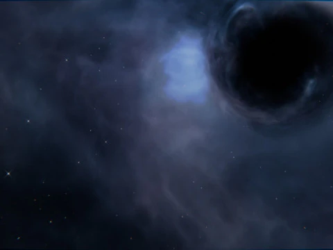 Wormhole Animation 3D Model