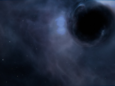 Wormhole Animation Modelo 3D