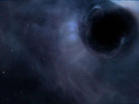 Wormhole Animation 3D Model
