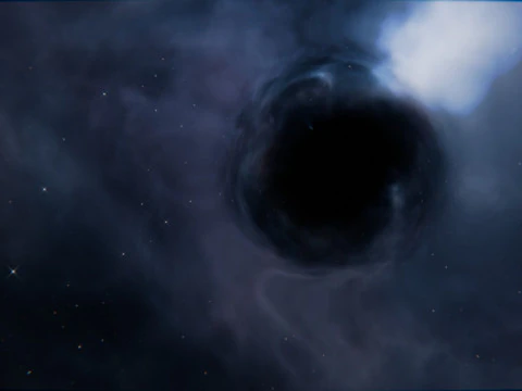 Wormhole Animation 3D Model