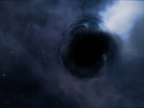 Wormhole Animation 3D Model