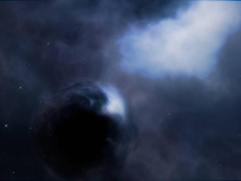 Wormhole Animation Modelo 3D
