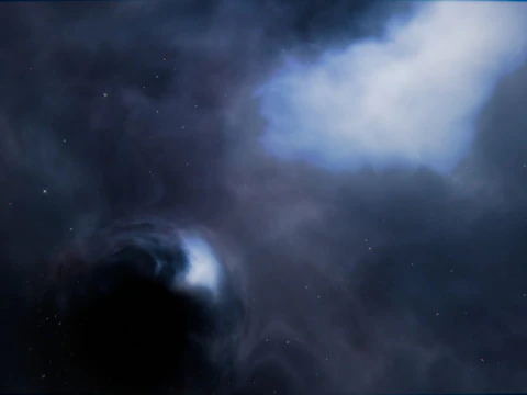 Wormhole Animation 3D Model