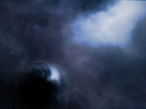 Wormhole Animation 3D Model