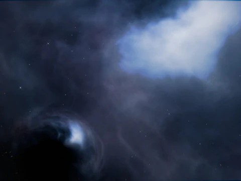 Wormhole Animation 3D Model