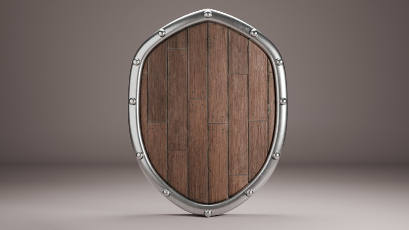 Soldier Shield Modello 3D .c4d .max .obj .3ds .fbx .stl .blend