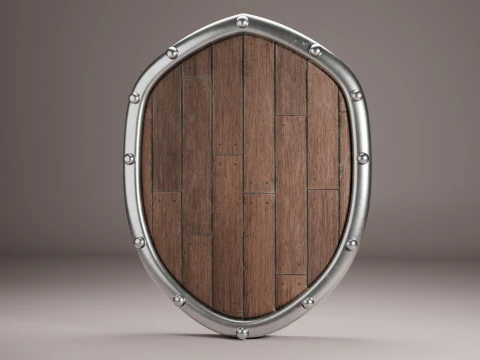 Escudo do Soldado Modelo 3D