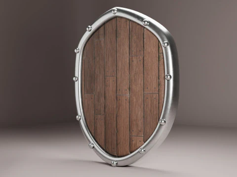 Escudo do Soldado Modelo 3D