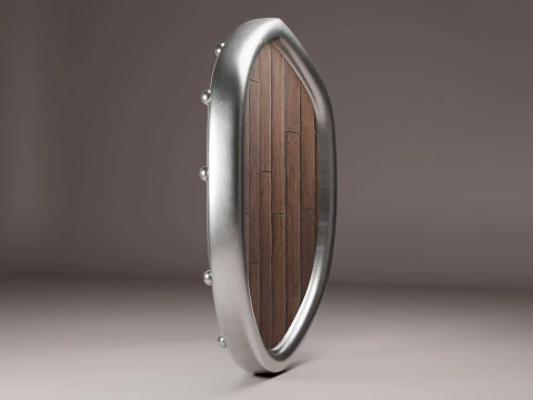 Escudo do Soldado Modelo 3D