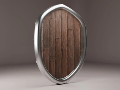 Escudo do Soldado Modelo 3D