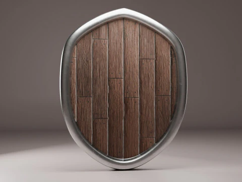 Escudo do Soldado Modelo 3D