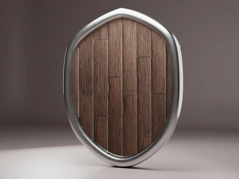 Escudo do Soldado Modelo 3D