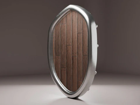 Escudo do Soldado Modelo 3D