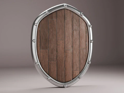 Escudo do Soldado Modelo 3D