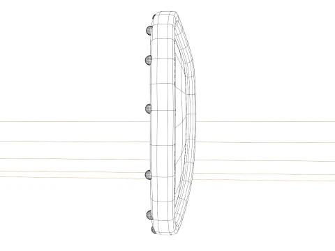 Escudo do Soldado Modelo 3D
