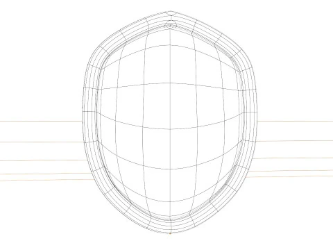 Escudo do Soldado Modelo 3D