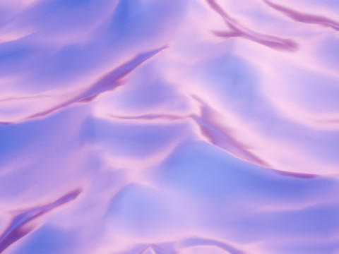 Stylized Ocean Animation Model 3D