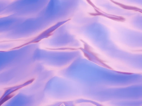 程式化的海洋动画 3D 模型