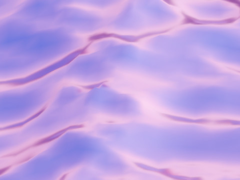 Stylized Ocean Animation 3D Model