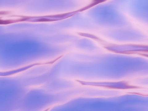 Stylized Ocean Animation 3D Model