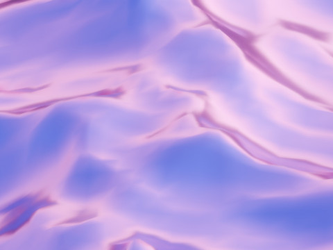 Stylized Ocean Animation 3D Model
