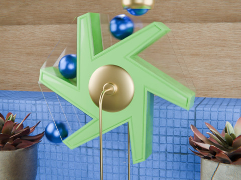 Pinwheel Loop Animation Modèle 3D
