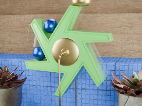 Pinwheel Loop Animation Modèle 3D